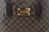 Authentic Louis Vuitton Damier Hampstead MM Shoulder Tote Bag N51204 LV 6891E