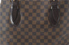 Authentic Louis Vuitton Damier Hampstead MM Shoulder Tote Bag N51204 LV 6891E