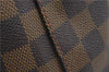 Authentic Louis Vuitton Damier Hampstead MM Shoulder Tote Bag N51204 LV 6891E