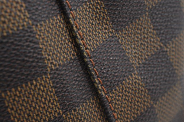 Authentic Louis Vuitton Damier Hampstead MM Shoulder Tote Bag N51204 LV 6891E