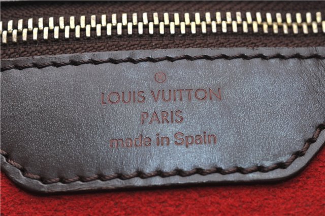 Authentic Louis Vuitton Damier Hampstead MM Shoulder Tote Bag N51204 LV 6891E