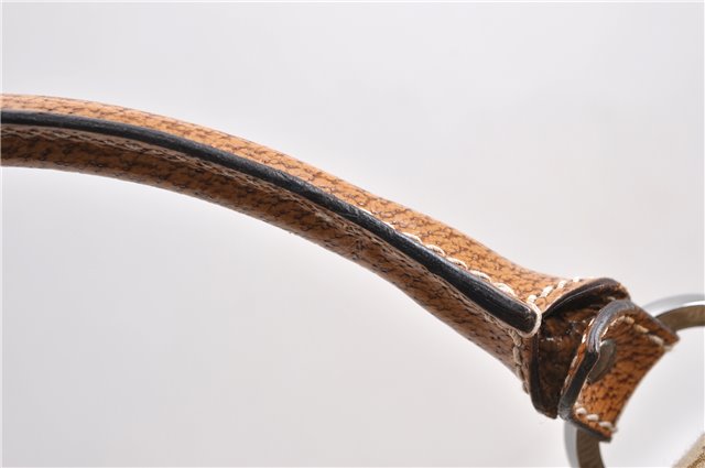 Authentic GUCCI Hand Boston Bag Purse GG Canvas Leather 113009 Beige 6892E