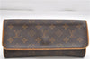 Authentic Louis Vuitton Monogram Pochette Twin GM Shoulder Bag M51852 LV 6894D