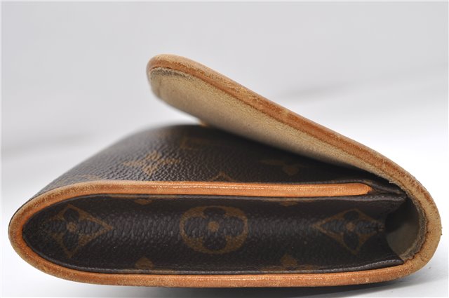 Authentic Louis Vuitton Monogram Pochette Twin GM Shoulder Bag M51852 LV 6894D