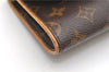 Authentic Louis Vuitton Monogram Pochette Twin GM Shoulder Bag M51852 LV 6894D