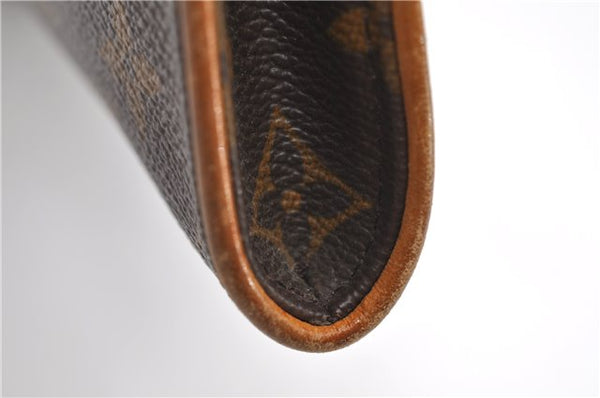 Authentic Louis Vuitton Monogram Pochette Twin GM Shoulder Bag M51852 LV 6894D