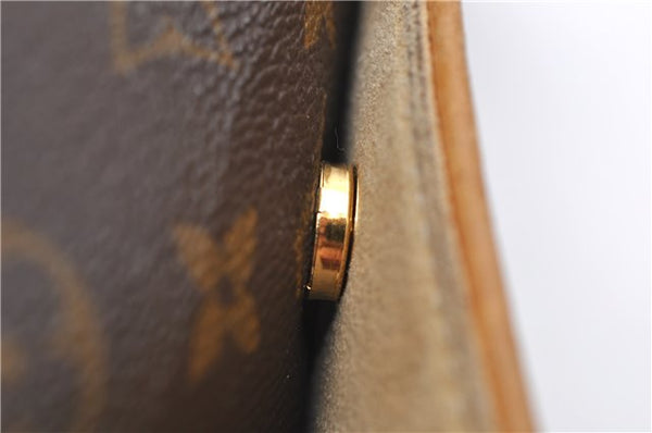 Authentic Louis Vuitton Monogram Pochette Twin GM Shoulder Bag M51852 LV 6894D