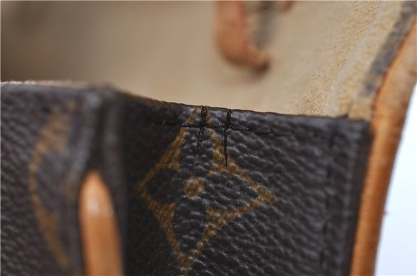 Authentic Louis Vuitton Monogram Pochette Twin GM Shoulder Bag M51852 LV 6894D