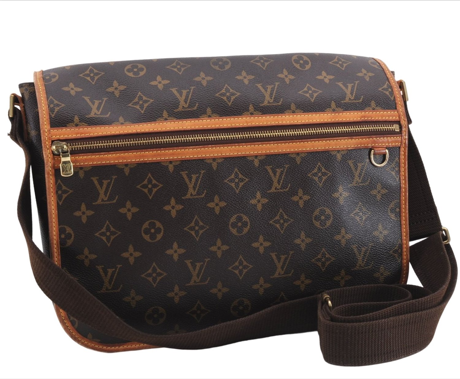 Authentic Louis Vuitton Monogram Messenger Bosphore GM M40105 Shoulder Bag 6895E