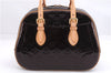 Auth Louis Vuitton Vernis Summit Drive Shoulder Hand Bag M93516 Purple 6896E
