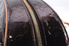 Auth Louis Vuitton Vernis Summit Drive Shoulder Hand Bag M93516 Purple 6896E