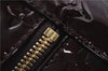 Auth Louis Vuitton Vernis Summit Drive Shoulder Hand Bag M93516 Purple 6896E