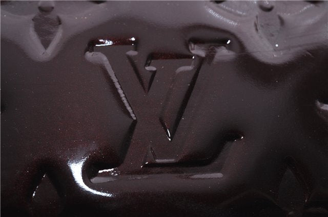 Auth Louis Vuitton Vernis Summit Drive Shoulder Hand Bag M93516 Purple 6896E
