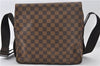 Authentic Louis Vuitton Damier Naviglio Shoulder Cross Body Bag N45255 LV 6897E