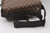 Authentic Louis Vuitton Damier Naviglio Shoulder Cross Body Bag N45255 LV 6897E