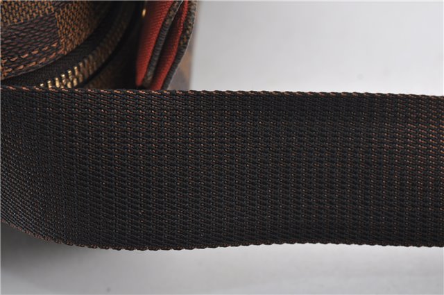 Authentic Louis Vuitton Damier Naviglio Shoulder Cross Body Bag N45255 LV 6897E