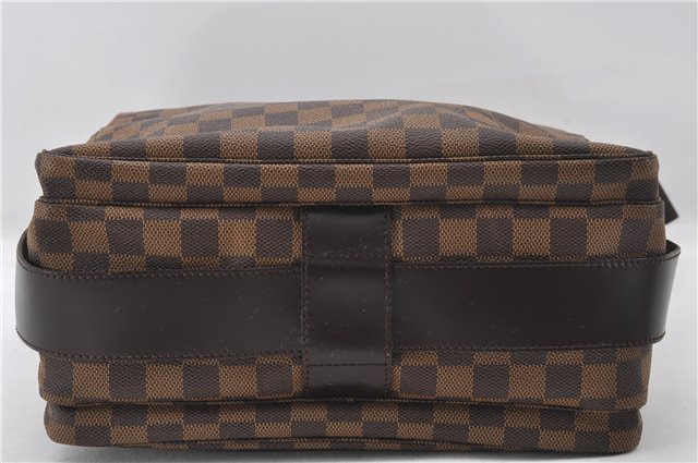 Authentic Louis Vuitton Damier Naviglio Shoulder Cross Body Bag N45255 LV 6897E