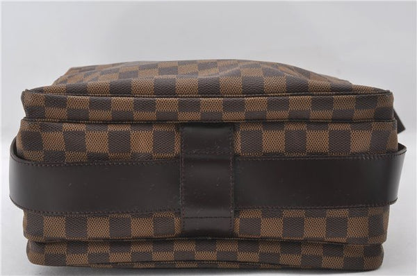 Authentic Louis Vuitton Damier Naviglio Shoulder Cross Body Bag N45255 LV 6897E