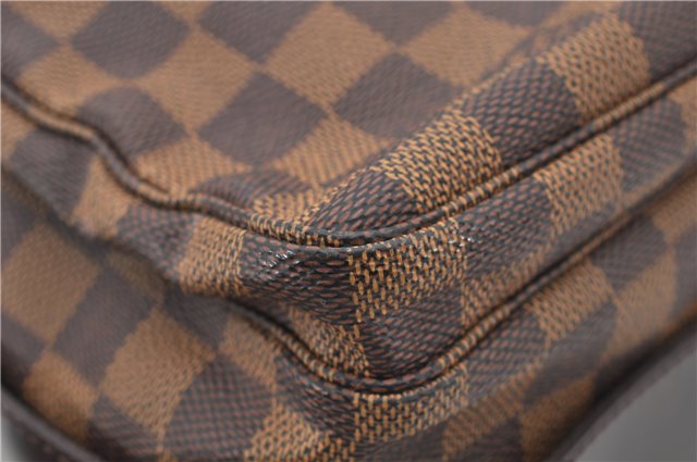 Authentic Louis Vuitton Damier Naviglio Shoulder Cross Body Bag N45255 LV 6897E