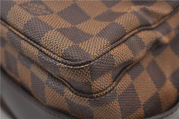 Authentic Louis Vuitton Damier Naviglio Shoulder Cross Body Bag N45255 LV 6897E