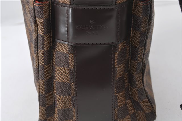 Authentic Louis Vuitton Damier Naviglio Shoulder Cross Body Bag N45255 LV 6897E