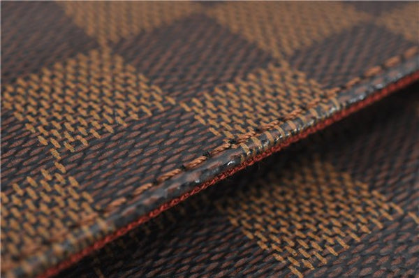 Authentic Louis Vuitton Damier Naviglio Shoulder Cross Body Bag N45255 LV 6897E