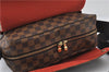 Authentic Louis Vuitton Damier Naviglio Shoulder Cross Body Bag N45255 LV 6897E