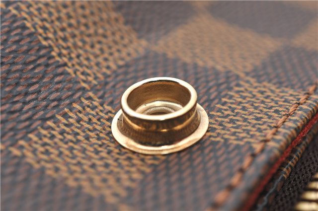 Authentic Louis Vuitton Damier Naviglio Shoulder Cross Body Bag N45255 LV 6897E