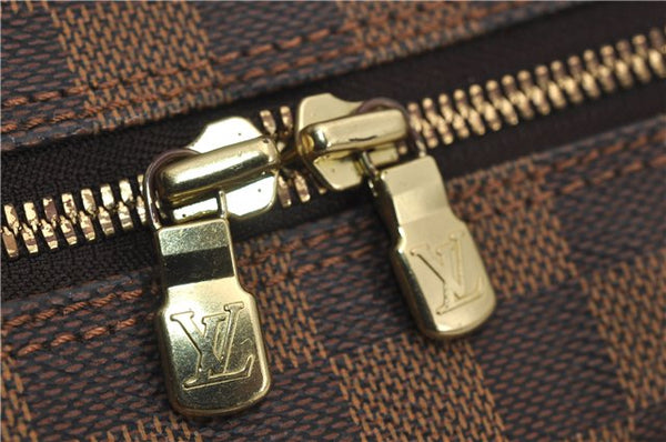 Authentic Louis Vuitton Damier Naviglio Shoulder Cross Body Bag N45255 LV 6897E