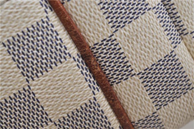 Authentic Louis Vuitton Damier Azur Totally MM Tote Bag N51262 LV 6899E