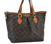 Authentic Louis Vuitton Monogram Palermo PM Shoulder Tote Bag M40145 LV 6900I
