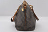 Authentic Louis Vuitton Monogram Palermo PM Shoulder Tote Bag M40145 LV 6900I
