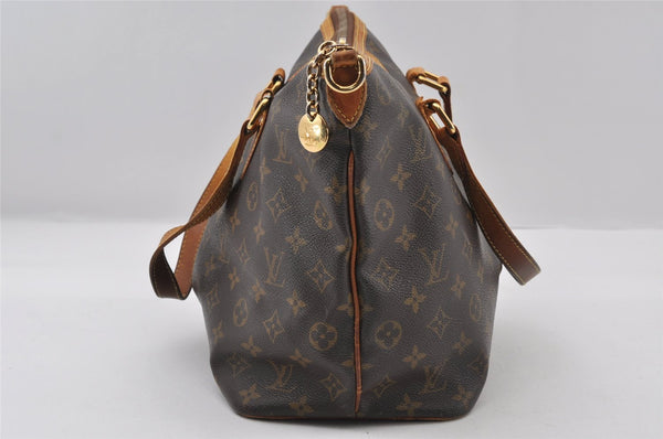 Authentic Louis Vuitton Monogram Palermo PM Shoulder Tote Bag M40145 LV 6900I