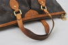 Authentic Louis Vuitton Monogram Palermo PM Shoulder Tote Bag M40145 LV 6900I