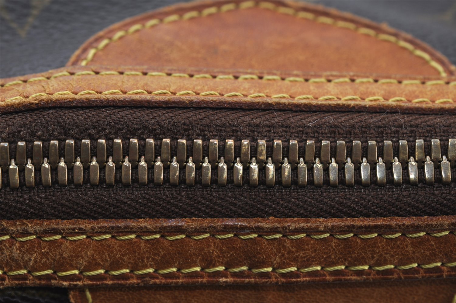 Authentic Louis Vuitton Monogram Palermo PM Shoulder Tote Bag M40145 LV 6900I