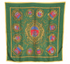 Authentic HERMES Carre 90 Scarf "Les Armes de Paris" Silk Yellow Green 6901F