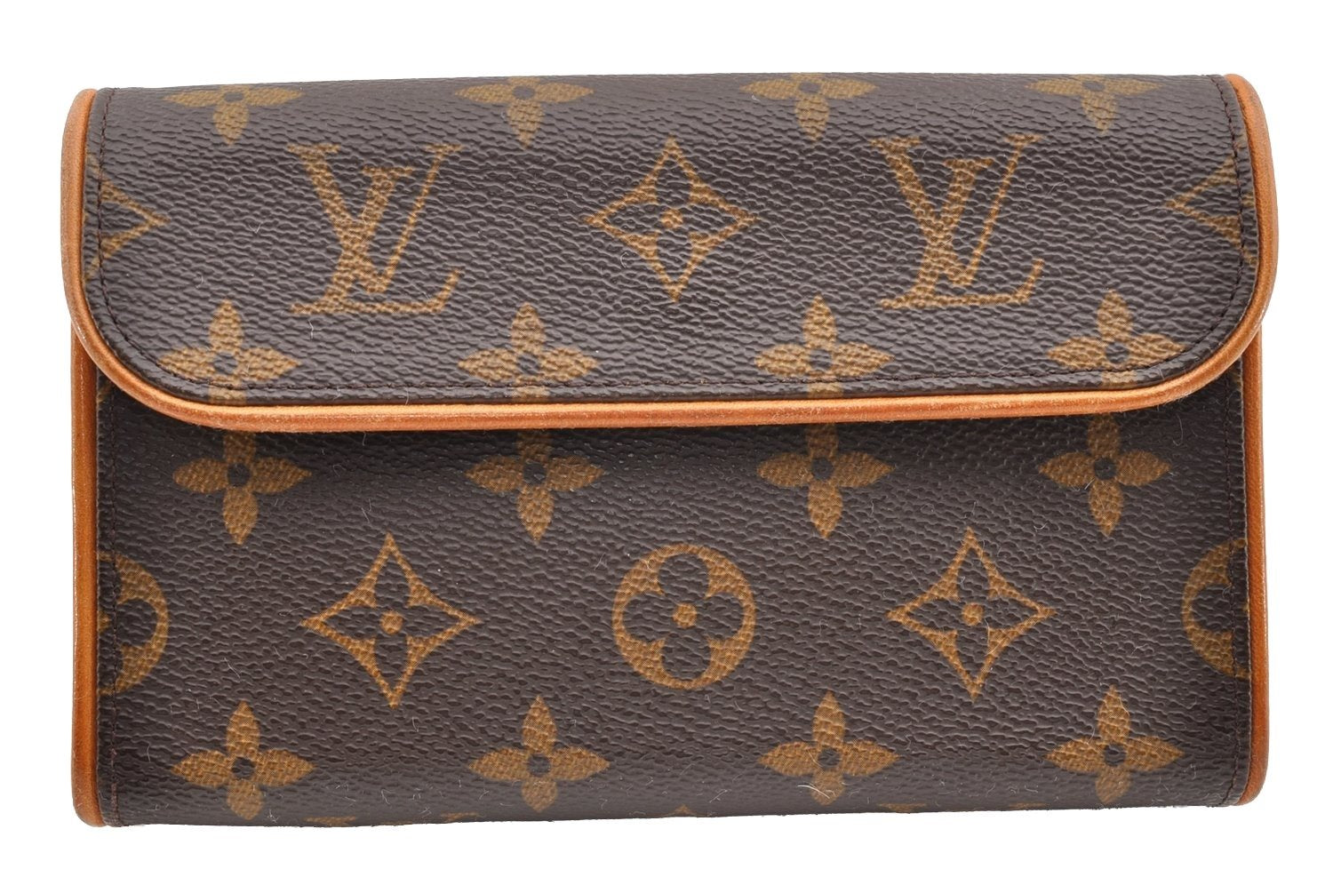 Auth Louis Vuitton Monogram Pochette Florentine Pouch Waist Bag M51855 LV 6901I