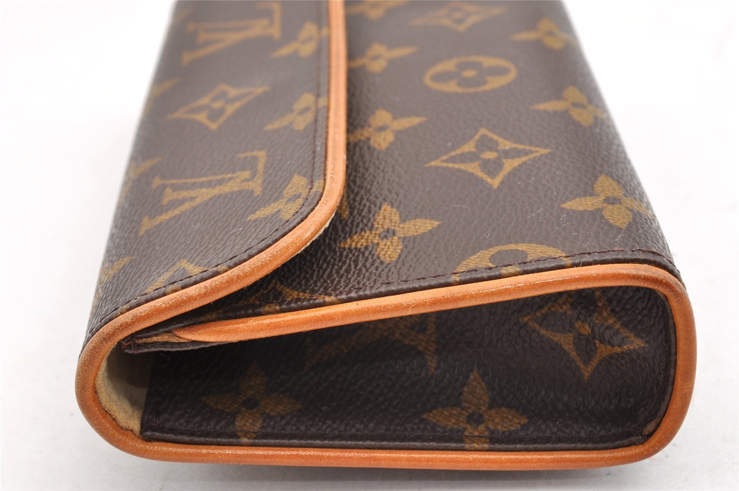 Auth Louis Vuitton Monogram Pochette Florentine Pouch Waist Bag M51855 LV 6901I