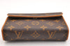 Auth Louis Vuitton Monogram Pochette Florentine Pouch Waist Bag M51855 LV 6901I