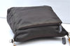 Authentic GUCCI Vintage Bamboo 2Way Shoulder Hand Bag Nylon Leather Brown 6904E