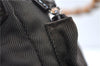 Authentic GUCCI Vintage Bamboo 2Way Shoulder Hand Bag Nylon Leather Brown 6904E