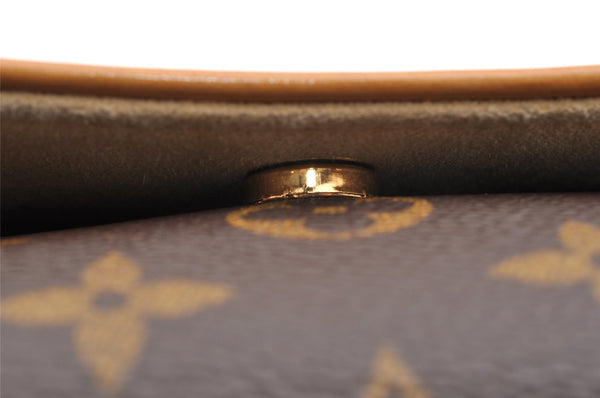 Authentic Louis Vuitton Monogram Pochette Twin PM Shoulder Bag M51854 LV 6904I