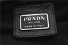 Authentic PRADA Nylon Tessuto 2Way Shoulder Boston Bag Black 6905F