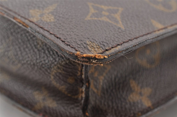 Authentic Louis Vuitton Monogram Porte Documents Senateur M53335 Briefcase 6906I