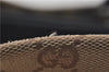 Authentic GUCCI Vintage Bamboo Hand Bag GG Canvas Leather 0021010 Brown 6907E
