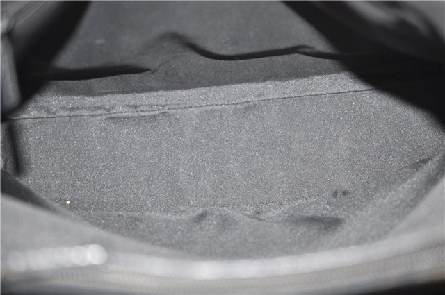 Authentic GUCCI Vintage Bamboo Hand Bag GG Canvas Leather 0021010 Brown 6907E