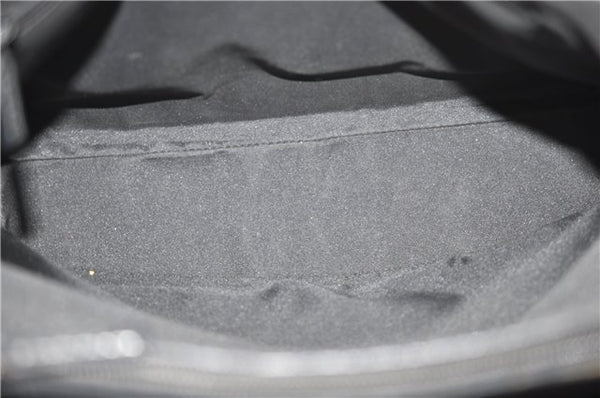 Authentic GUCCI Vintage Bamboo Hand Bag GG Canvas Leather 0021010 Brown 6907E