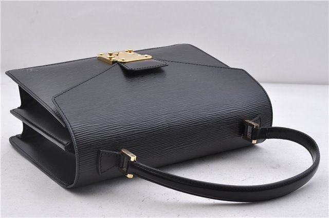 Authentic LOUIS VUITTON Epi Concorde Hand Bag Black M52132 LV 6908C