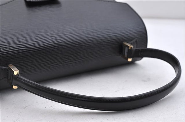 Authentic LOUIS VUITTON Epi Concorde Hand Bag Black M52132 LV 6908C