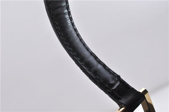 Authentic LOUIS VUITTON Epi Concorde Hand Bag Black M52132 LV 6908C